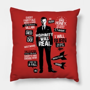 Good Old-Fashioned Villain Pillow