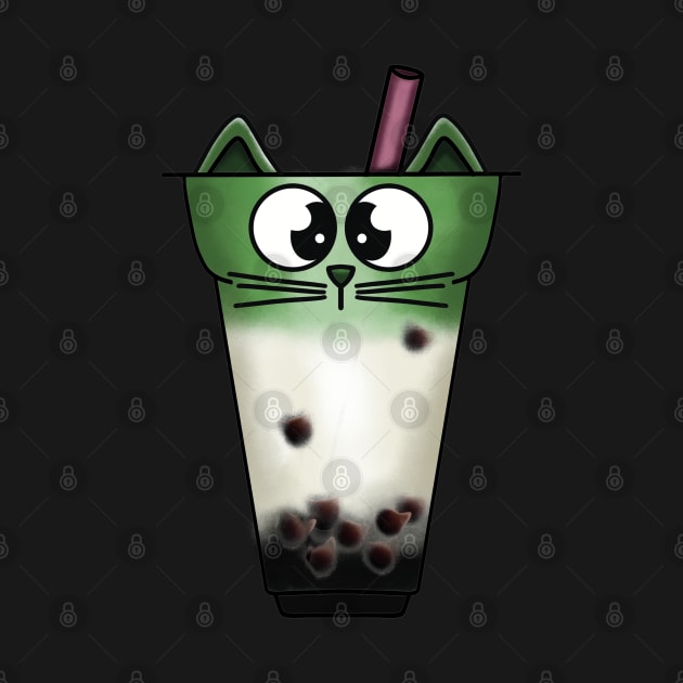 Boba Meow Tea by Nuffypuffy