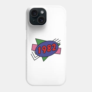 Year 1982 Retro 80s Graphic Phone Case