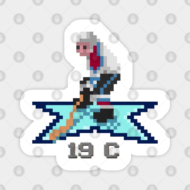 16-Bit Legend Joe Sakic Magnet by BLH