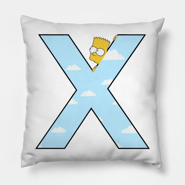 Simpsons letter Pillow by ZoeBaruch