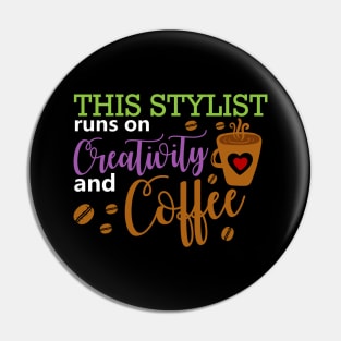 This Stylist Runs On Creativity And Coffee Pin