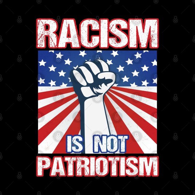 Racism Is Not Patriotism by AngelFlame