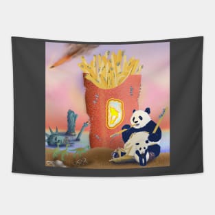 Pandamonium Tapestry