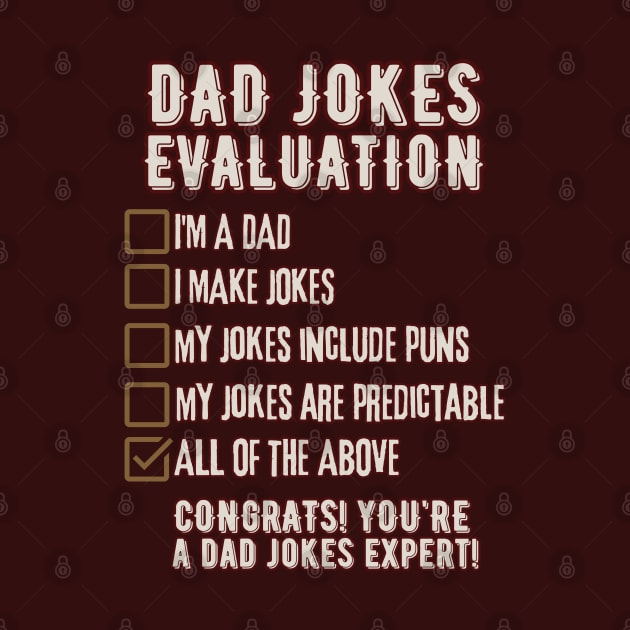 Dad Jokes Evaluation - Funny Father's Day by SEIKA by FP