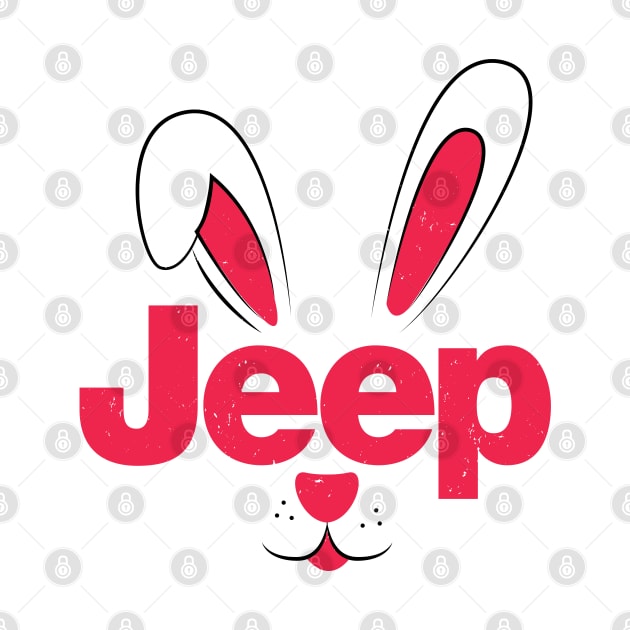 Bunny Jeep easter funny by Aldebaran