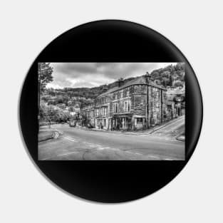 Matlock, Derbyshire, UK, Black And White Pin