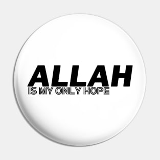 ALLAH (hope) Pin