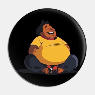 Fat Albert Public Reception Pin