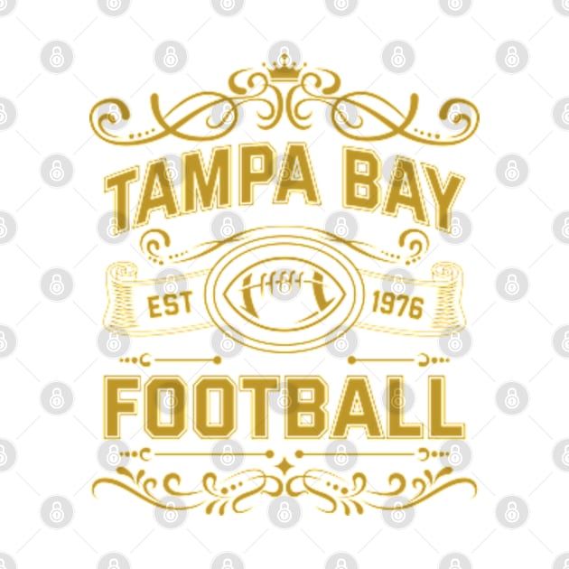 Vintage Tampa Bay Football by carlesclan