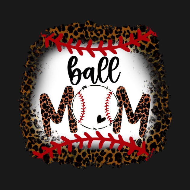 Ball Mom Leopard   Ball Mom Baseball Mom by Wonder man 