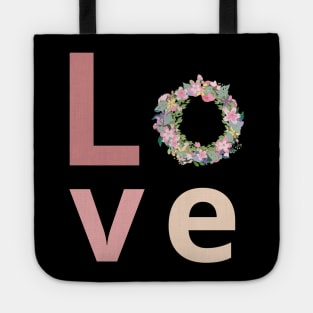 Flowers lover design gift for her who love floral design Tote