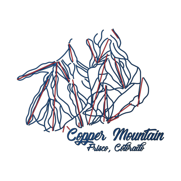 Copper Mountain Trail Map by ChasingGnarnia