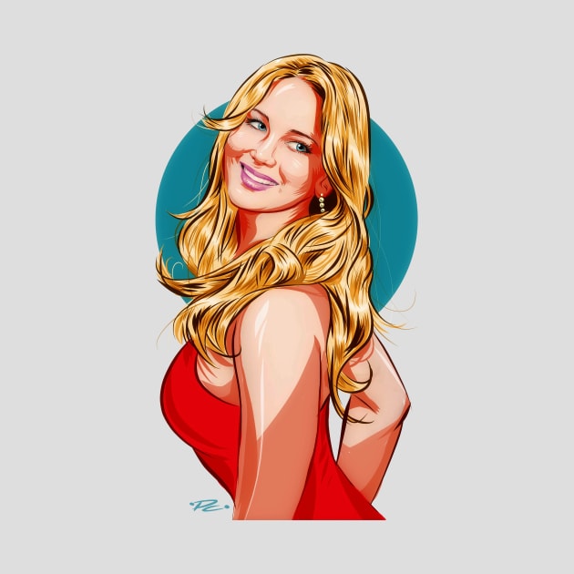 Jennifer Lawrence - An illustration by Paul Cemmick by PLAYDIGITAL2020