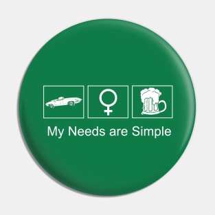 My needs are simple Pin