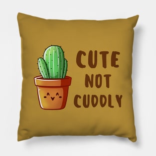 Cute not Cuddly - Cactus Pillow