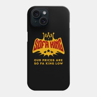 Funny Saying - Funny Company Gift - Logo Parody - Sofa King Phone Case