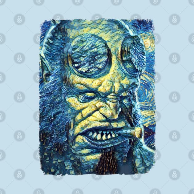 HellboyVan Gogh Style by todos