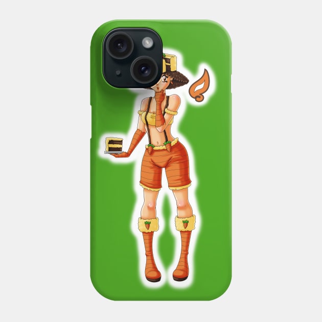 Carrot Cake - Sweet Fairies Phone Case by Louisalulu Arts