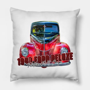 1940 Ford Deluxe Flathead V8 Coupe Pillow