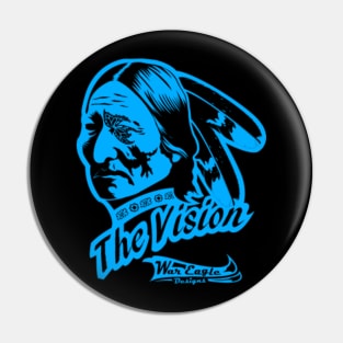 The Vision (Lt. Blue) Pin