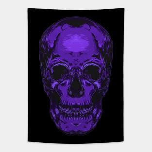 Purple Skull Head Tapestry