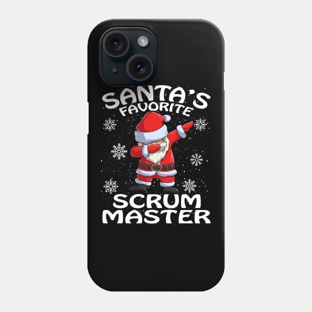 Santas Favorite Scrum Master Christmas Phone Case by intelus