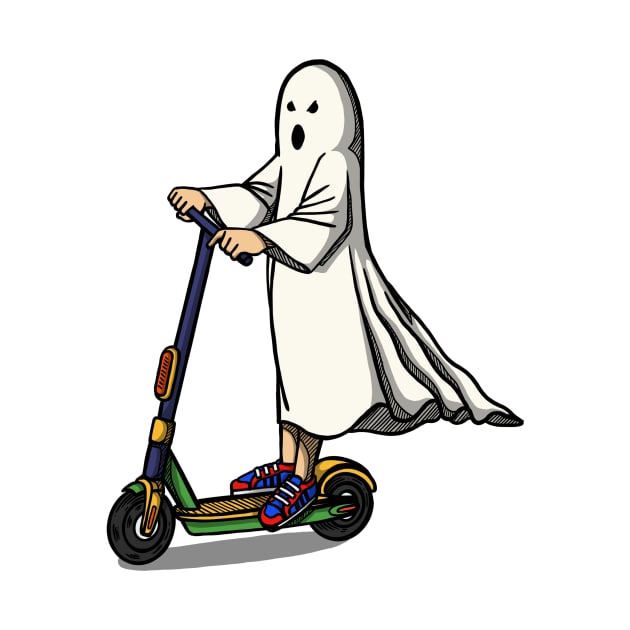 Spooky Scooter by bekarious_