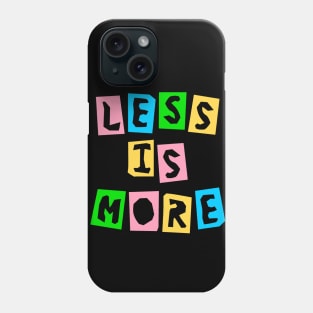 Less is More Cutout Phone Case