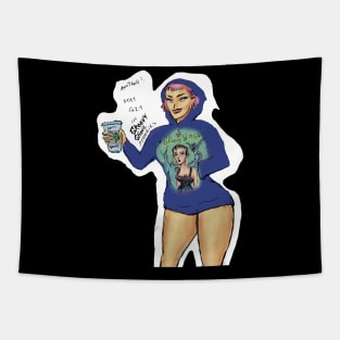 Groovy Ghoul Hoodie Tapestry