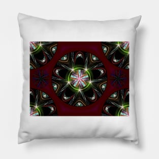 Stained Glass Sand Dollars Pillow