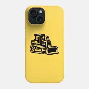 Construction Bulldozer Phone Case