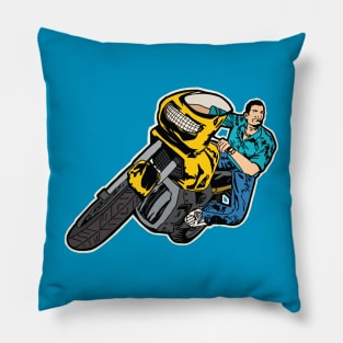 Vice Biker Pillow