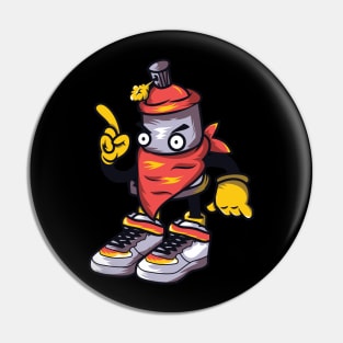 Spray Boy Pin