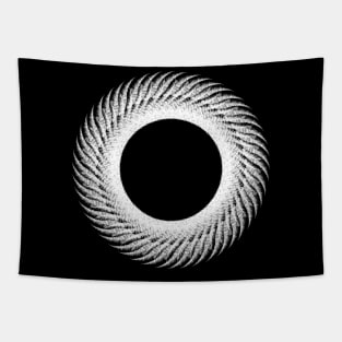 Black Hole White Tapestry
