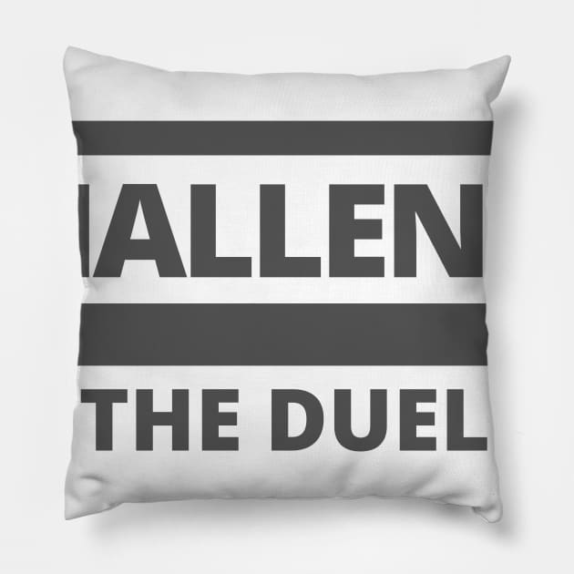 The Duel Pillow by ryanmcintire1232