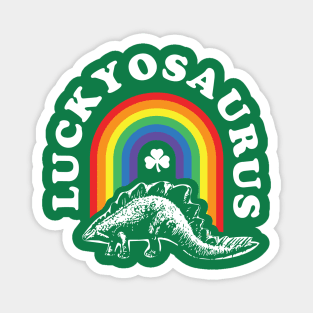 St. Patrick's Day Dinosaur Luckyosaurus Magnet