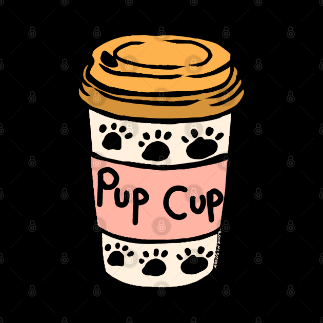 Pup Cup Puppuccino Coffee by ROLLIE MC SCROLLIE