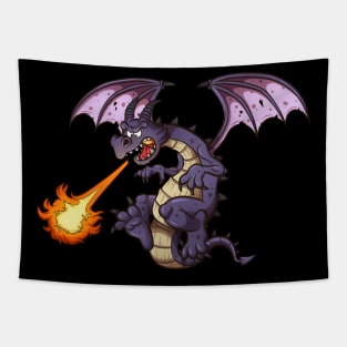 Angry Dragon Tapestry
