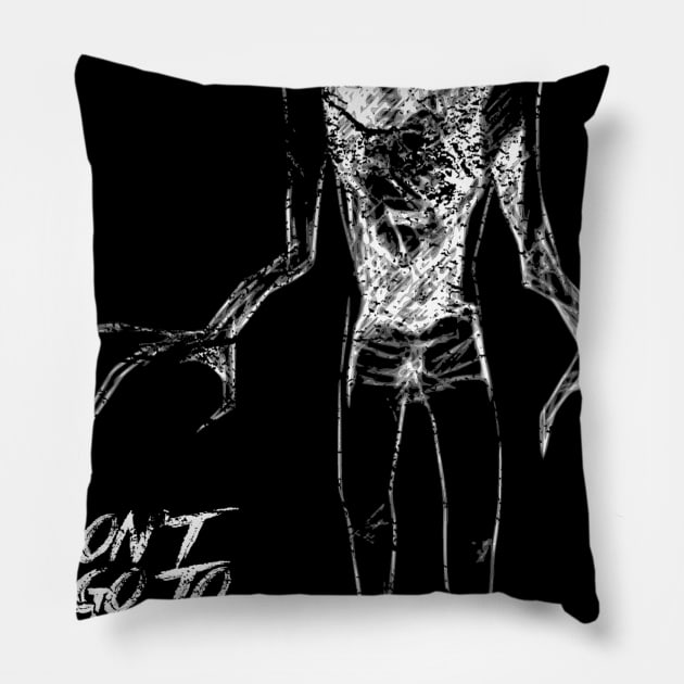 We Don't Go To Ravenholm Pillow by RetroCheshire