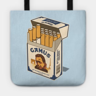 Albert Camus Smoke a Bit Tote