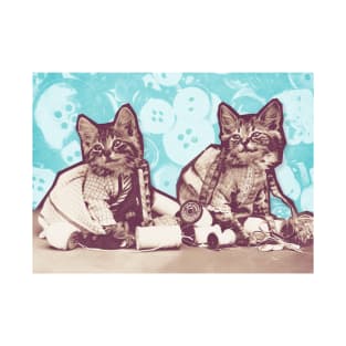 Vintage Cats - Mischief Makers T-Shirt