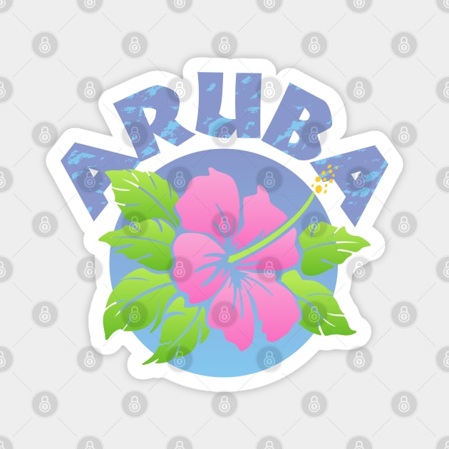 Aruba Magnet by Dale Preston Design