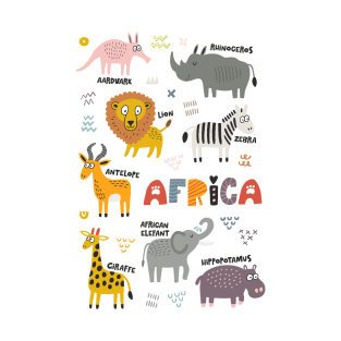 African Animals T-Shirt