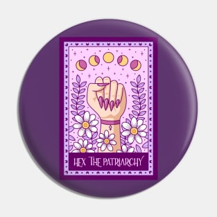 Hex The Patriarchy - Tarot Card Pin