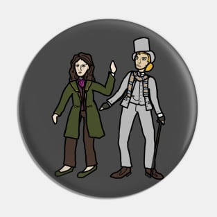 Miss Holmes and the Doctor: Victorian Rule 63 Pin