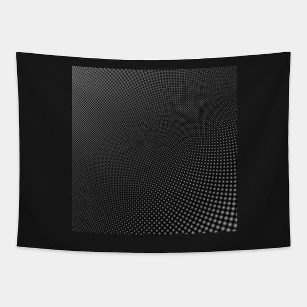 Monochrome Pattern 001 Tapestry by rupertrussell