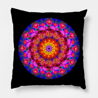 Mandala Magic - Floral Pinata Pillow