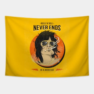 Rock 'N' Roll Never Ends Tapestry