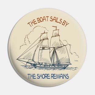 Sailing proverb Pin